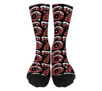 Funny Long 67 meme Socks, Breathable Cotton Socks for Women Running Athletic Sports, Skid Warm Proof Cotton Sock, Novelty Floor Sock for Christmas, Anti-Sweat for sports basketball hockey volleyball