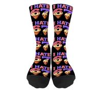 Funny Long 67 meme Socks, Breathable Cotton Socks for Women Running Athletic Sports, Skid Warm Proof Cotton Sock, Novelty Floor Sock for Christmas, Anti-Sweat for sports basketball hockey volleyball