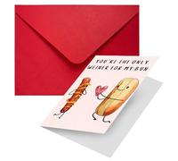 Funny Love Card - Paper, Romantic Humorous Card | Engagement Blessing Supplies, Confession Cards For Partners, Spouses, Boyfriends, Girlfriends, Wives, Husbands, Valentine’s Day, Date Night, Proposal