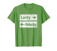 Funny Lucky - Dirección de Flecha desafortunada Camiseta