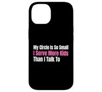 Funny Lunch Lady, mi círculo es Tan pequeño Que sirvo a más niños Carcasa para iPhone 14