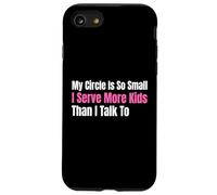 Funny Lunch Lady, mi círculo es Tan pequeño Que sirvo a más niños Carcasa para iPhone SE (2020) / 7/8