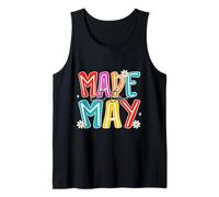 Funny Made It to May Preppy Last Day Teacher Camiseta sin Mangas