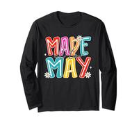 Funny Made It to May Preppy Last Day Teacher Manga Larga