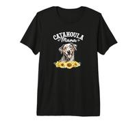 Funny Mama Mom Catahoula Leopard Dog Lover Camiseta Premium
