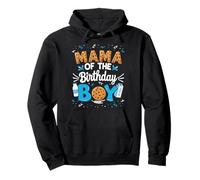 Funny Mama of The Birthday Boy Cookies and Milk 1er Cumpleaños Sudadera con Capucha