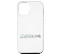 Funny Mamma MIA - Bandera de Italia con Rayas Italianas Carcasa para iPhone 12/12 Pro
