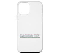 Funny Mamma MIA - Bandera de Italia con Rayas Italianas Carcasa para iPhone 12 Mini