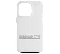 Funny Mamma MIA - Bandera de Italia con Rayas Italianas Carcasa para iPhone 13 Pro