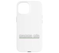 Funny Mamma MIA - Bandera de Italia con Rayas Italianas Carcasa para iPhone 15