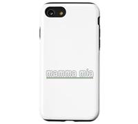 Funny Mamma MIA - Bandera de Italia con Rayas Italianas Carcasa para iPhone SE (2020) / 7/8