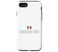 Funny Mamma MIA - Bandera Italiana con Texto en inglés Carcasa para iPhone SE (2020) / 7/8