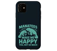 Funny Manatee - Hazme feliz si no eres tan amante del mar Carcasa para iPhone 11