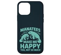 Funny Manatee - Hazme feliz si no eres tan amante del mar Carcasa para iPhone 12 mini