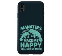 Funny Manatee - Hazme feliz si no eres tan amante del mar Carcasa para iPhone XS Max