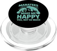 Funny Manatee - Hazme feliz si no eres tan amante del mar PopSockets PopGrip para MagSafe