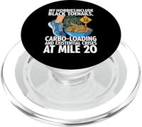 Funny Marathon Runner Carbo Loading Mile 20 Joke PopSockets PopGrip para MagSafe