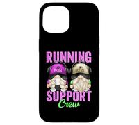 Funny Marathon Runner GNOME For Teacher Running Support Crew Carcasa para iPhone 15