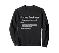 Funny Marine Engineering Marine Engineer Definition Sudadera