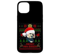 Funny Martin Presidente Van Buren Navidad Parodia Holiday Carcasa para iPhone 15 Plus