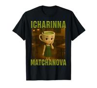 Funny Matcha Latte Girl Brainrot Newcomer AI Generado Meme Camiseta