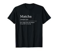 Funny Matcha Noun Dictionary Matcha Lover Camiseta
