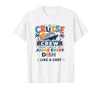 Funny Matching Family Cruise Crew Most Likely to Judge Camiseta