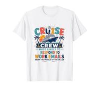 Funny Matching Family Cruise Crew Most Likely to Respond to Camiseta