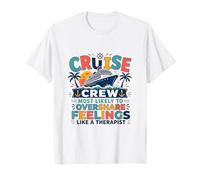 Funny Matching Family Cruise Vacation Cruise Crew Camiseta
