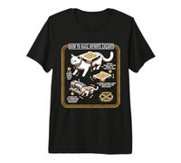 Funny Matemáticas Energía Infinita Gato e Ingeniería Mecánica Camiseta Premium