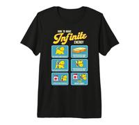 Funny Math Infinite Energy Cat E Ingeniería Mecánica Camiseta Premium