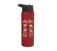Funny Math Infinite Energy Cat E Ingeniería Mecánica Stainless Steel Insulated Water Bottle