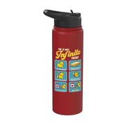 Funny Math Infinite Energy Cat E Ingeniería Mecánica Stainless Steel Insulated Water Bottle