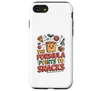 Funny Math La fórmula apunta a bocadillos Humor Carcasa para iPhone SE (2020) / 7/8