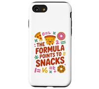 Funny Math La fórmula apunta a bocadillos Humor Carcasa para iPhone SE (2020) / 7/8