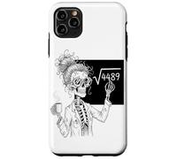 Funny Math Skeleton Teacher Coffee Algebra Science Lover Carcasa para iPhone 11 Pro MAX
