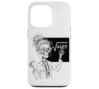 Funny Math Skeleton Teacher Coffee Algebra Science Lover Carcasa para iPhone 13 Pro