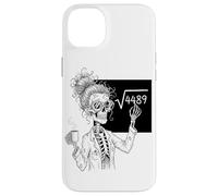 Funny Math Skeleton Teacher Coffee Algebra Science Lover Carcasa para iPhone 14 Plus