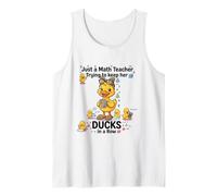 Funny Math Teacher Teacher Appreciation Back to School Camiseta sin Mangas
