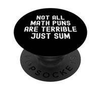 Funny Maths Teacher Joke Math Puns Back to School PopSockets PopGrip Adhesivo