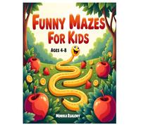 Funny Mazes For Kids Ages 4-8: Fruit & Animals: Mind Maze Adventures - Activity books for kids