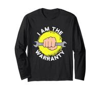 Funny Mechanic I Am The Warranty Piezas rotas para Camiones Diesel Manga Larga