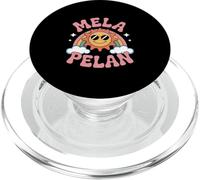 Funny Mela Pelan Retro Groovy Rainbow Sunshine PopSockets PopGrip para MagSafe