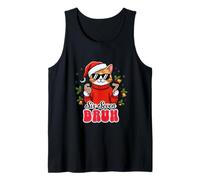 Funny Meme 67 Six Seven 6 7 Bruh Cat Christmas Gen Alpha Camiseta sin Mangas
