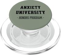 Funny Meme Anxiety University - Programa de Honores - PopSockets PopGrip para MagSafe