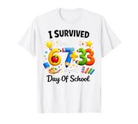 Funny Meme I Survived 100 Days of School 67 Six Seven Camiseta