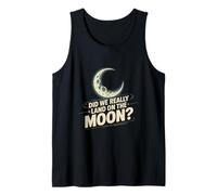 Funny Meme Moon Landing | Humor Espacial sarcástico engaño Apolo Camiseta sin Mangas