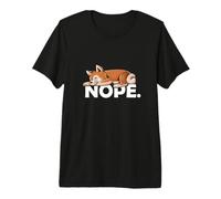 Funny Meme Napping Kawaii Nope Shiba Inu Lover Camiseta Premium