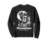 Funny Menopause Moonopause Sleepless Nights Hot Flashes Sudadera