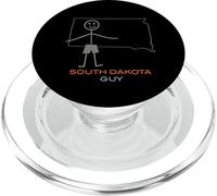 Funny Mens Dakota del Sur, SD Boys South Dakota PopSockets PopGrip para MagSafe